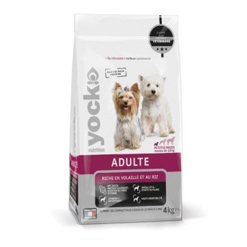 Croquettes Yock Nutrition pour chien - Petites races - 4 kg
