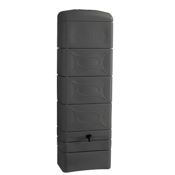 Récupérateur d'eau mural anthracite BELLI - 300 L