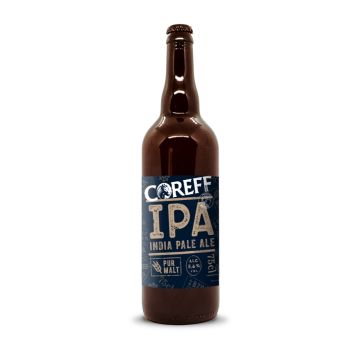 Bière Ambrée India Pale Ale (IPA) - COREFF - Bouteille de 75 cl