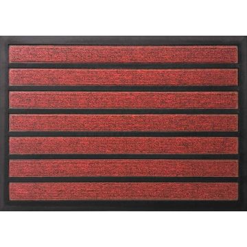 Tapis combi'absorbant - Rouge - 40 x 60 cm