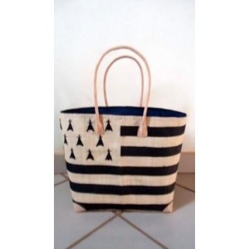 Panier Rabane Gweh Ha Du moyen modèle - Baldauf Diffusion - 29x19x26 cm