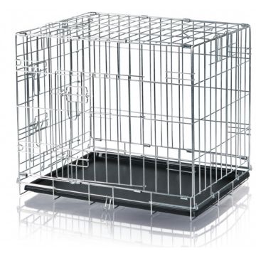 Cage de transport galvanisée - Trixie - 64 x 54 x 48 cm