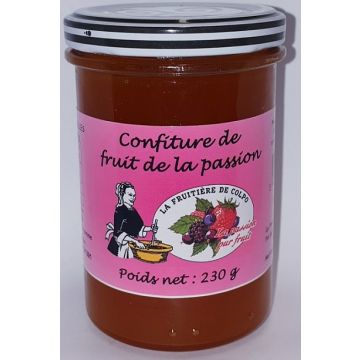 Confiture fruit de la passion - La Fermière Fruitière de Colpo - 230 gr
