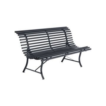 Banc métal  Louisiane - Fermob - 150 cm - Carbone