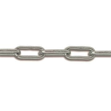  Chaîne soudée maille longue - Ø 2,5 mm - Longueur 2,5 m