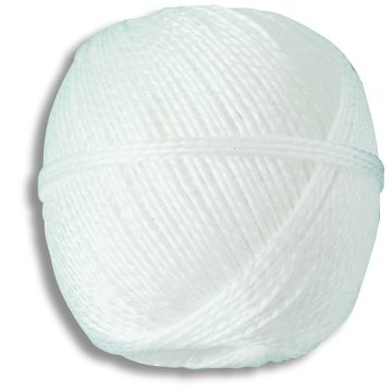 Ficelle polypropylène - Titrage 2-1800 - Ø 1,6 mm - 100 G - Blanc