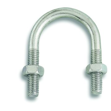 Bride de fixation pour tube - Largeur intérieur 27 mm - Lot de 2