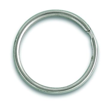 Anneau brisé - Acier nickelé - Ø intérieur 22 - Lot de 4