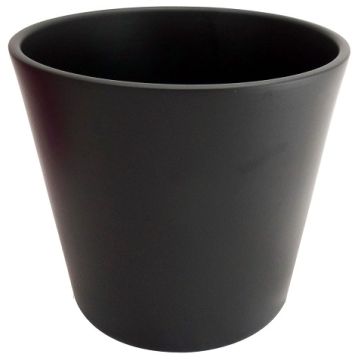 Cache pot Fresh - Horticash - anthracite - Ø 20.5 cm