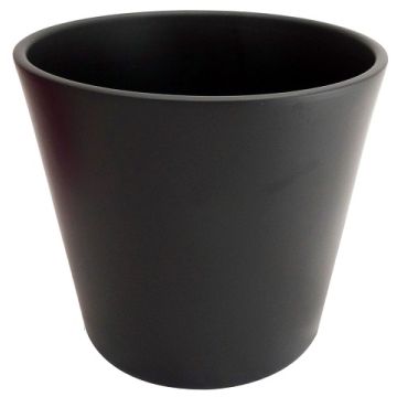 Cache pot Fresh - Horticash - anthracite - Ø 14 cm