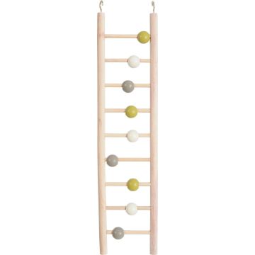 Echelle bois 9 barreaux pour oiseaux - Zolux