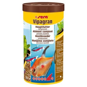 Aliment composé en granulés moelleux Vipagran - Sera - 300 gr