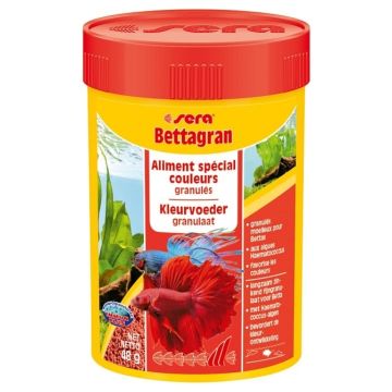 Aliment spécial couleurs granulés Bettagran - Sera - 48 gr