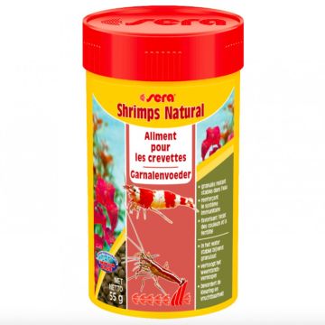 Shrimps natural - Sera - Pour crevettes- Flacon de 100ml