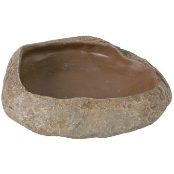 Ecuelle pour eau et nourriture - Reptiland - 19 cm - Escalier de roche