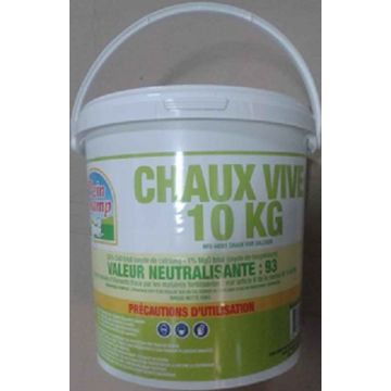 CHAUX VIVE SEAU 10KG - FORCE VERTE