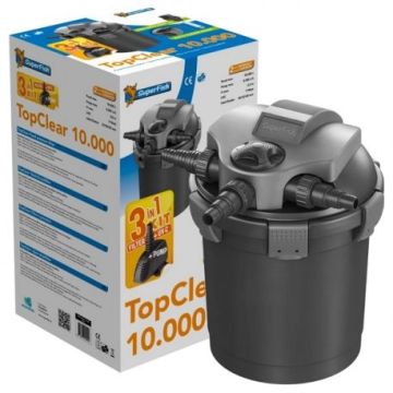 Top Clear kit 10000- filtre + UV + pompe pour bassin