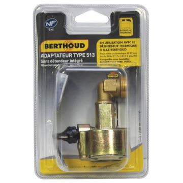 Adaptateur 513 gaz Cube - Berthoud
