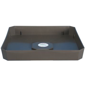 Plateau Soleilla - Riviera System - Gris - 36 x 36 x 5 cm
