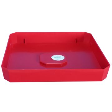 Plateau Soleilla - Riviera System - Rouge - 36 x 36 x 5 cm