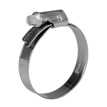 Collier Torro Inox W4 - Ø 16-27 - Largeur 9 mm