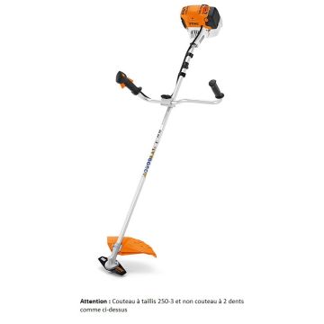 Débroussailleuse thermique FS 131 - STIHL - Couteau taillis 250-3