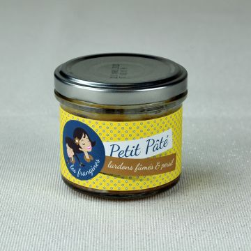 Pâté aux lardons fumés & persil Les frangines - Secrets de Famille - 90 g