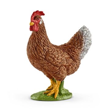 Figurine Poule - Schleich - 4.2 x 2.5 x 5.5 cm
