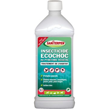 Insecticide Ecochoc au pyrèthre végétal 1 L - Saniterpen