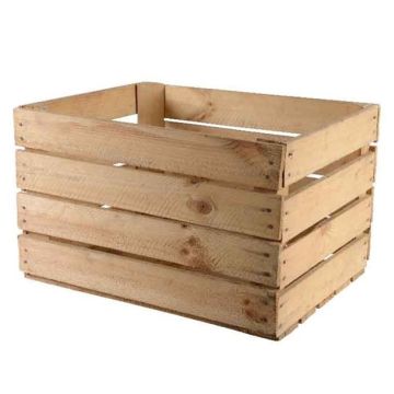 Caisse de pommes en bois - Kaemingk - 50 x 40 x 30 cm