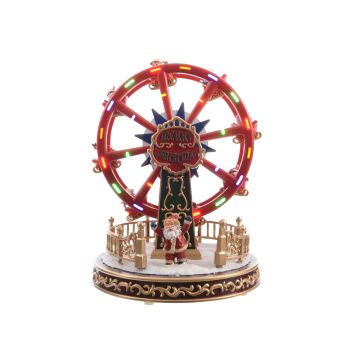 Village de Noël Grande roue - 21 X 21 X26,4 cm