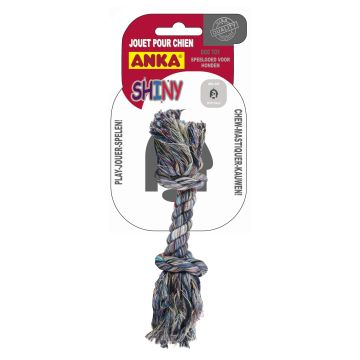 Jouet Corde 2 nœuds Shiny - Anka - Grand chien - 54 cm