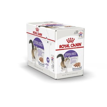 Boîte Pâté pour chats adultes stérilisés - Royal Canin - 12 x 85 g