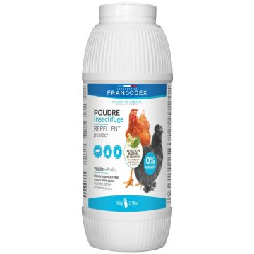 Poudre insectifuge Volailles - Francodex - 640 g