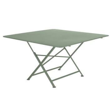 Table carrée pliante Cargo - Fermob - 128 x 128 cm - Cactus