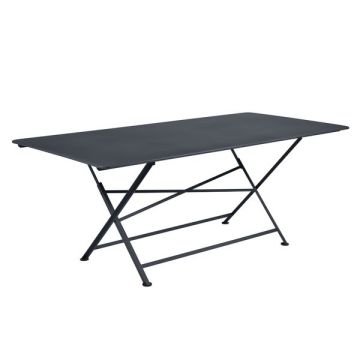 Table rectangle pliante Cargo - Fermob - 190 x 90 cm - Carbonne