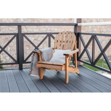 Chaise simple relax - Holande - 91 x 71 x h 92 cm