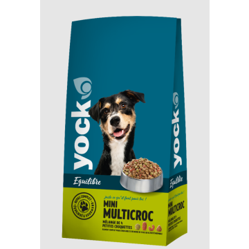 Aliment chient - Yock - Mini multicroc - 3 kg