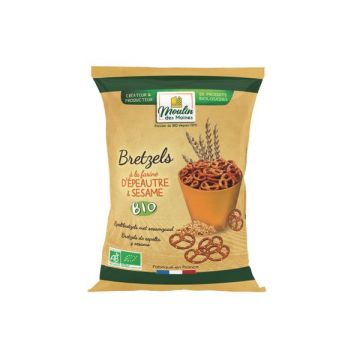 Bretzel épautre sésame - Bio - 125 grammes