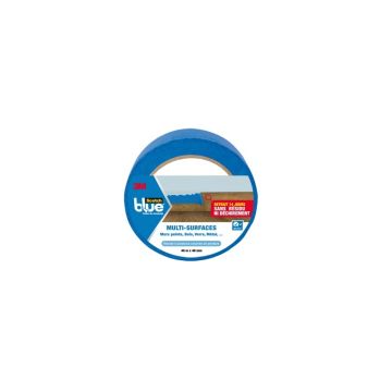 Masquage multi-surfaces Scotchblue - 3M - Bleu - 40 m x 48 mm