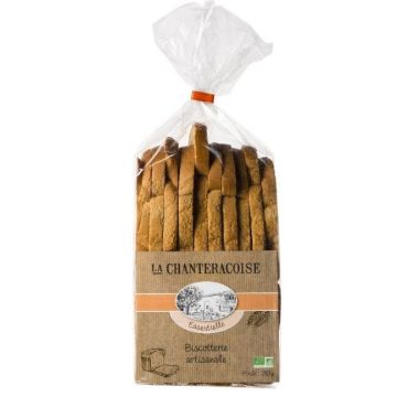 Biscottes Essentielle Bio - La Chanteracoise - nature - 280 gr