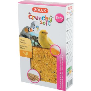 Crunchy Soft Baby 150 g Zolux - Pâtée d'élevage pour oiseaux domestiques