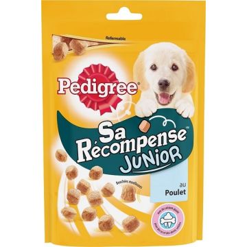 Sa récompense - minis-bouchées pour chiots - Pedigree - poulet - 125 gr 