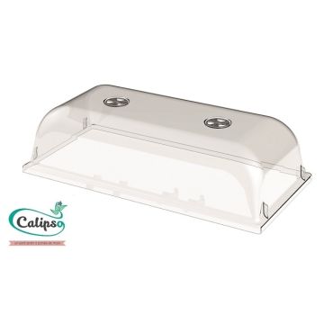 Cloche translucide pour jardinière 40L - Calipso - MV Industrie