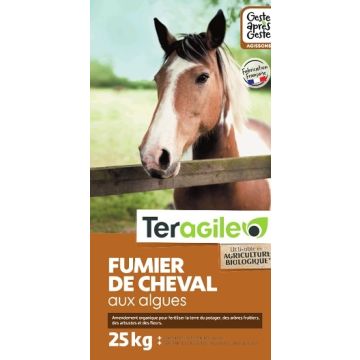 FUMIER DE CHEVAL 25KG - TERAGILE