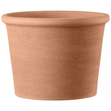 Pot cilindro bordato primitivo - Deroma - white - Ø 38 cm