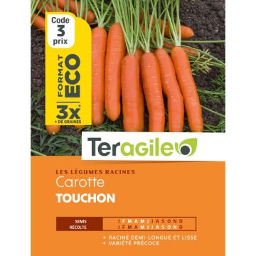 Carotte touchon - Graines - Teragile - Sachet éco