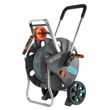 Dévidoir sur roues équipé Aquaroll L Easy GARDENA - Tuyau 30 m 