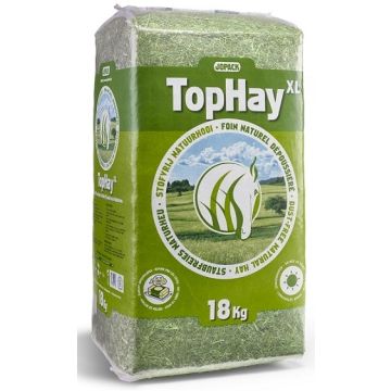 Foin naturel dépoussiéré - Tophay XL - 18 kg