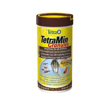 Aliment complet pour poissons tropicaux - Tetra Tetramin Granulés - 500 ml